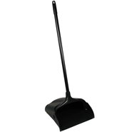 DUST PAN LOBBY BK W/HANDLE 6/CS